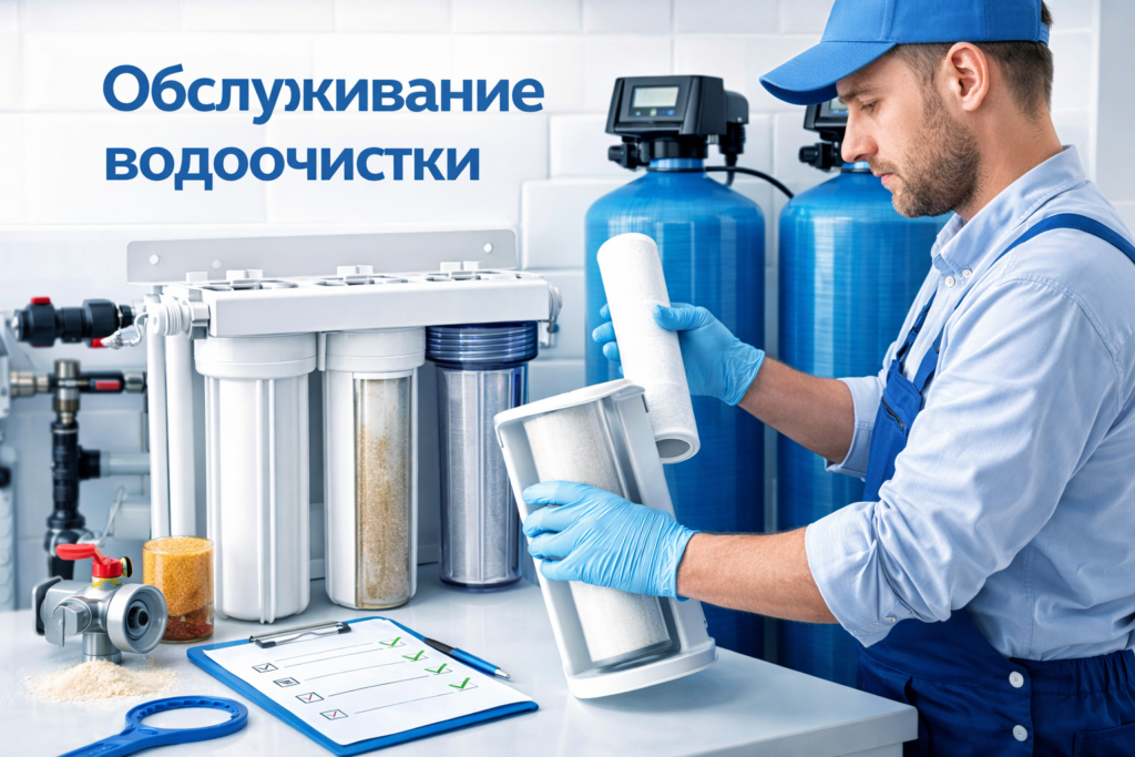 Обслуживание водоочистки в Оренбурге – замена фильтров и контроль оборудования